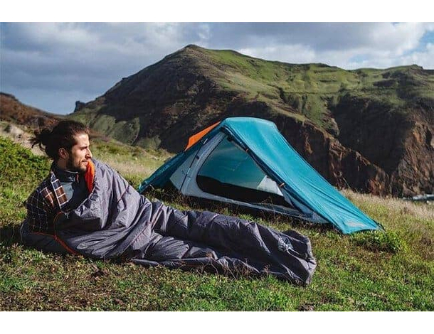 Sacco A Pelo Hiberhide 5 230x80x60cm Campeggio Antifreddo Borsa Trasporto...