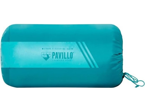 Sacco a Pelo Invernale 205x90 cm con Cuscino da Campeggio Viaggio Imbottitura...