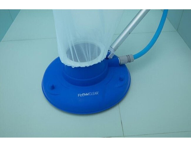 Aspiratore per Acqua Fondo Piscina Pulizia Aspira Foglie Sporco Mod.58657 7