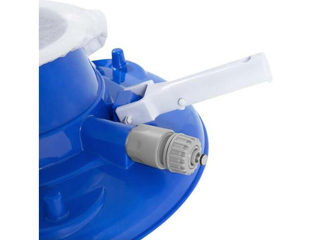 Aspiratore per Acqua Fondo Piscina Pulizia Aspira Foglie Sporco Mod.58657 3