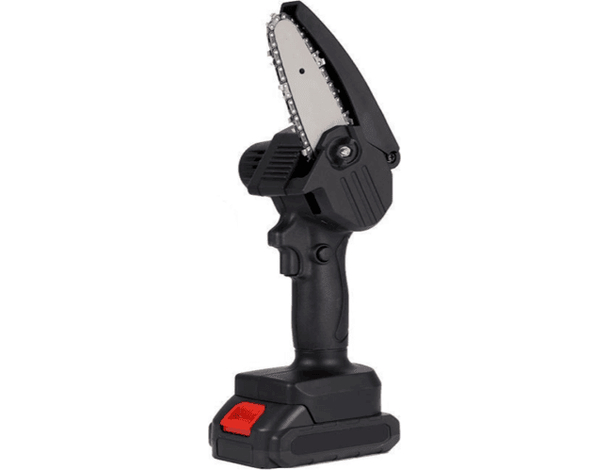 Mini Sega Elettrica 2 Catene e 2 batterie da 48V 1200W Potatura Taglio Rami...