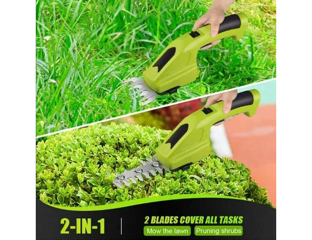 Forbici Elettriche da Giardinaggio con Testina Extra Mini Tagliasiepi...