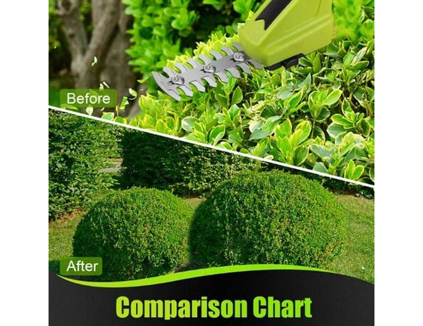 Forbici Elettriche da Giardinaggio con Testina Extra Mini Tagliasiepi...