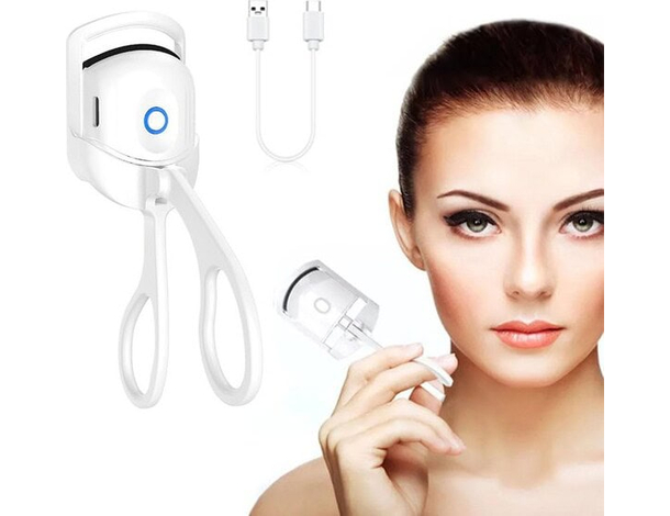 Piegaciglia Elettrico Riscaldato Con Temperatura Regolabile Arriccia Ciglia USB