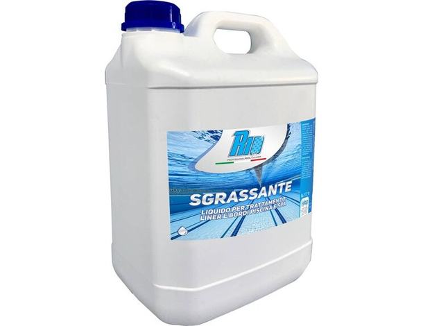 Sgrassatore Detergente per Piscina 5 kg Pareti Liner e Bordi Sgrassante Teloni