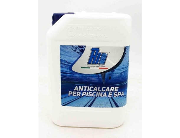 Anticalcare per Piscina da 5L Contro Calcare ed Incrostazioni Disincrostante