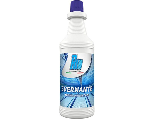Svernante Trattamento Invernale 1L Acqua Piscina Antialga Antibatterico Calcare