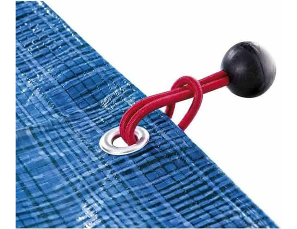 20x Elastico per Attacco Rapido con Sfera per Telo Occhiello Telone Campeggio...