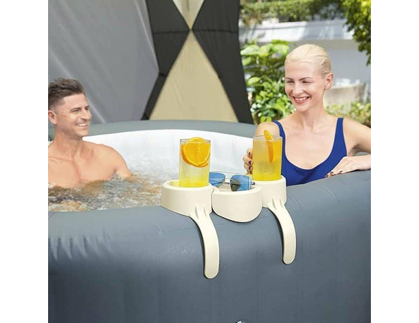 Supporto Porta Bicchieri e Bevande per Piscina Idromassaggio SPA Festa 60306...