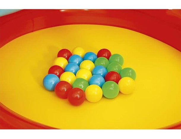 Piscina Elicottero Gioco Gonfiabile per Bambini con Palline e Animali 4