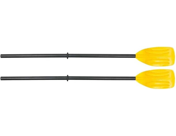Set 2 Remi da 124cm in Plastica Coppia Pagaie per Canoa Kayak Canotto Mod.62015