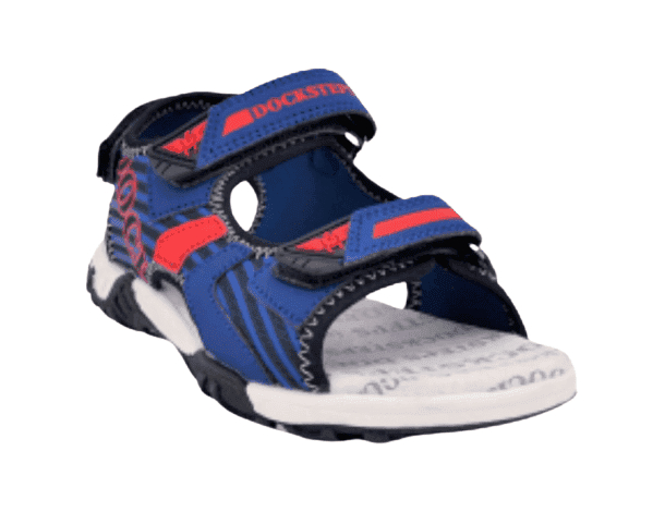 Scarpe da bambino estive sandali per bimbo kids sportivi aperti a strappo blu...