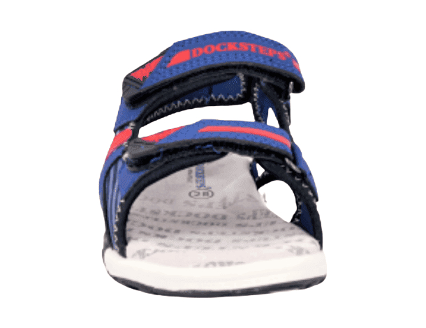 Scarpe da bambino estive sandali per bimbo kids sportivi aperti a strappo blu...