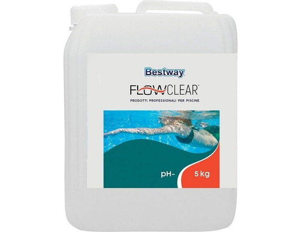 PH- Ph Minus 5 Kg Correttore Riduttore pH Acqua Pulizia Piscina Liquido