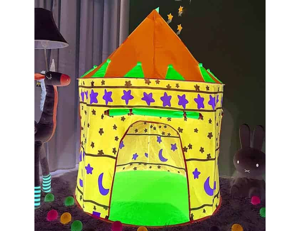 Tenda da Gioco Castello per Bambini Outdoor Casa Gioco 100x135cm Bambino 3