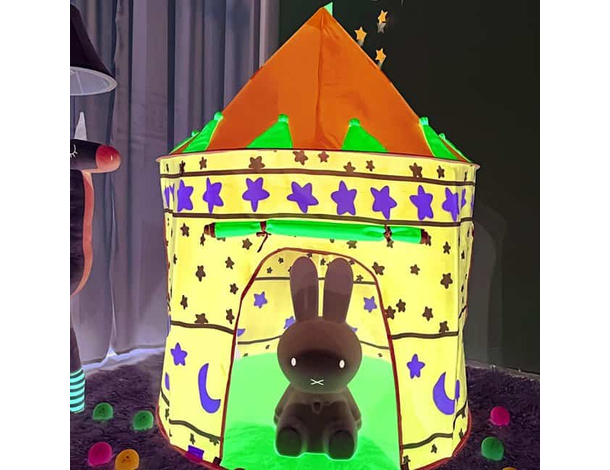 Tenda da Gioco Castello per Bambini Outdoor Casa Gioco 100x135cm Bambino 4