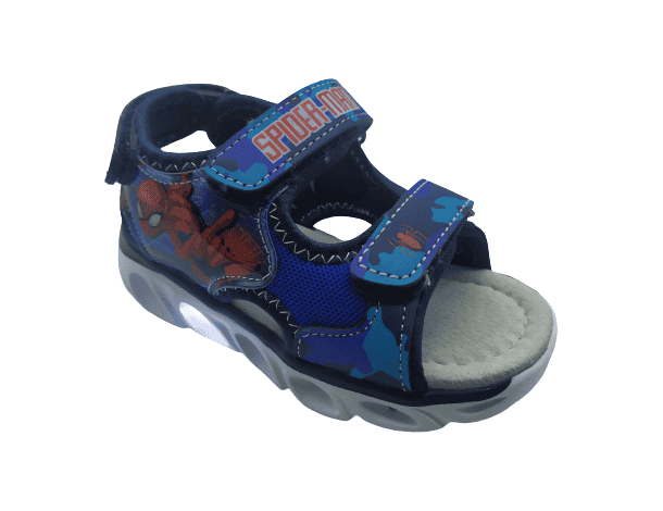 Scarpe da bambino estive con luci sandali sandaletti bimbo a strappo...