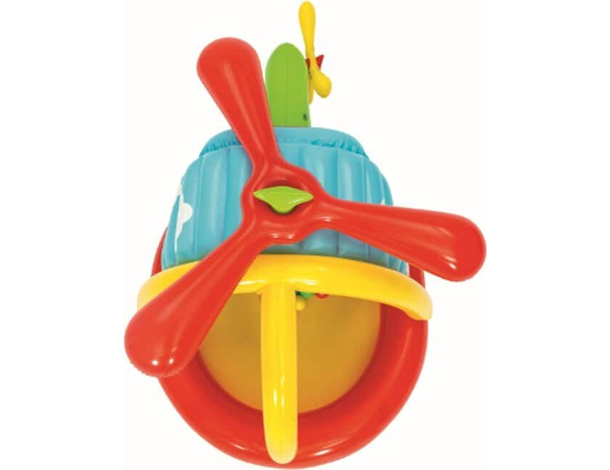 Piscina Elicottero Gioco Gonfiabile per Bambini con Palline e Animali 2