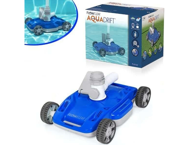 Aspiratore Automatico Pulitore per Piscina Fuori Terra Pompa Filtro 12113L/H