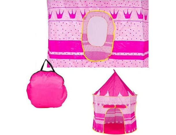 Tenda da Gioco Castello per Bambini Outdoor Gioco 100x135 cm Bambina Casetta...