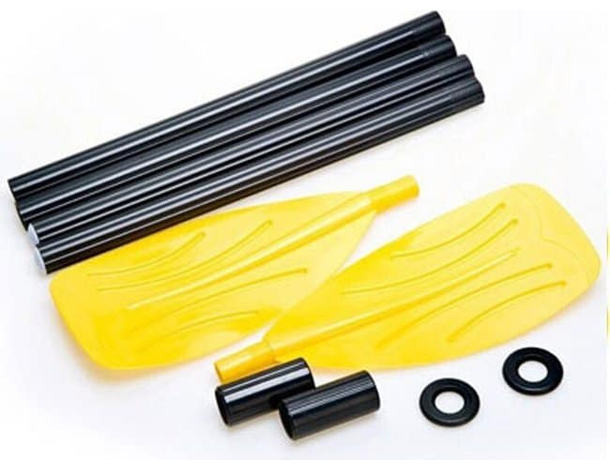 Set 2 Remi da 124cm in Plastica Coppia Pagaie per Canoa Kayak Canotto...