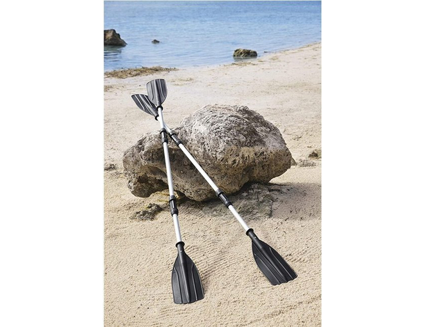 Set 2 Remi in Alluminio Coppia Pagaie per Canoa Kayak Canotto Mod.62064 4