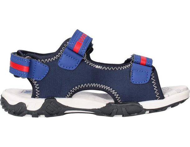 Scarpe da bambino estive sandali per bimbo kids sportivi aperti a strappo blu...