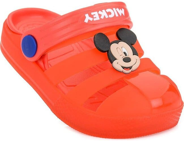 Scarpe da bambino estive sandali bimbo ciabatte mare Disney Topolino Rosso...