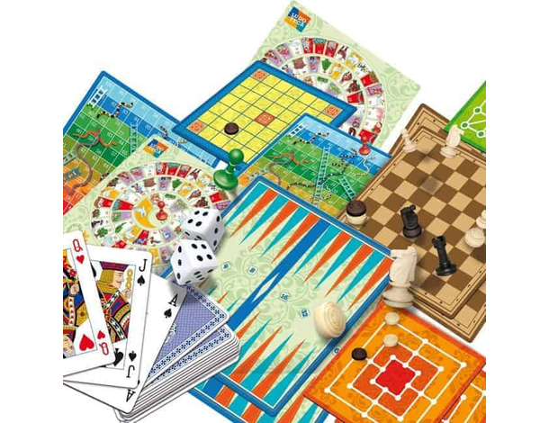 Giochi Riuniti Più di 100 Giochi da Tavolo di Società Scatola Deluxe 68791 2