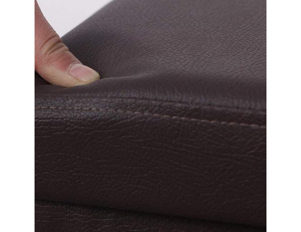 Pouf Contenitore Puff Quadrato in PVC Panca Baule 38x38x38 cm Sgabello Seduta...