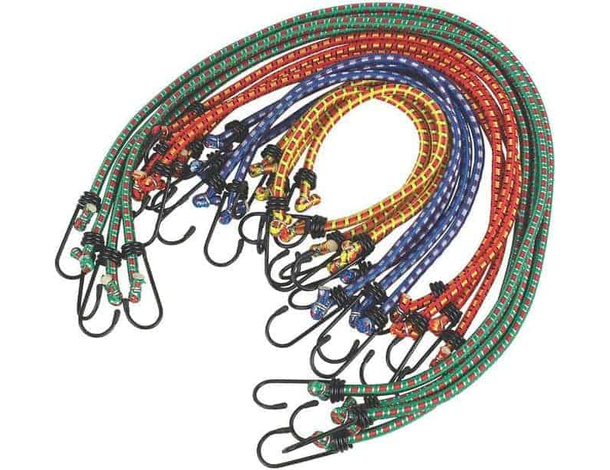 Kit da 18 Pezzi Corda Fune Elastica Resistente Portapacchi con Ganci...