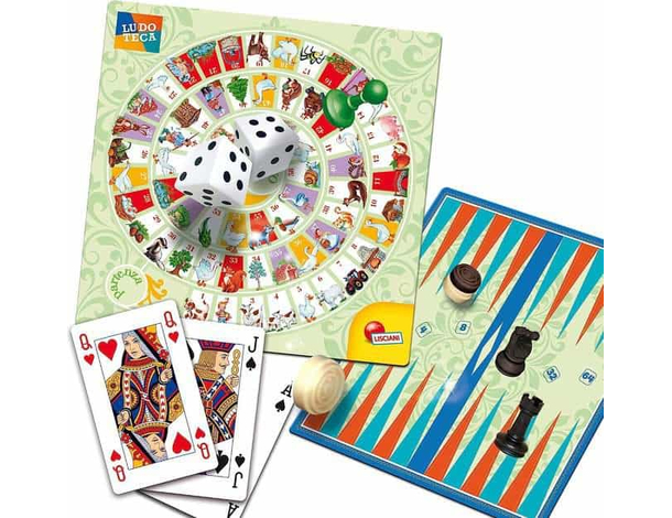 Giochi Riuniti Più di 100 Giochi da Tavolo di Società Scatola Deluxe 68791 4
