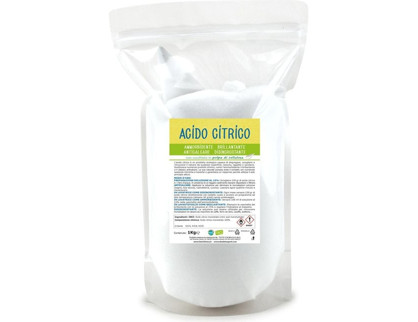 Acido Citrico Monoidrato Ammorbidente Disincrostante Anticalcare 1 KG