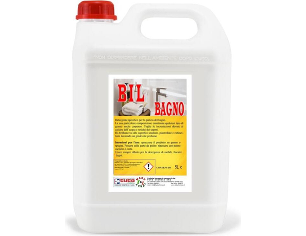 Detergente Bagno Anticalcare BIL 23 Professionale Disincrostante Calcare 5 LT