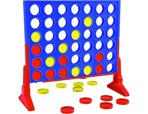 Fai Quattro in Linea Gioco da Tavolo di Società Bingo per Bambini da 6 anni +...