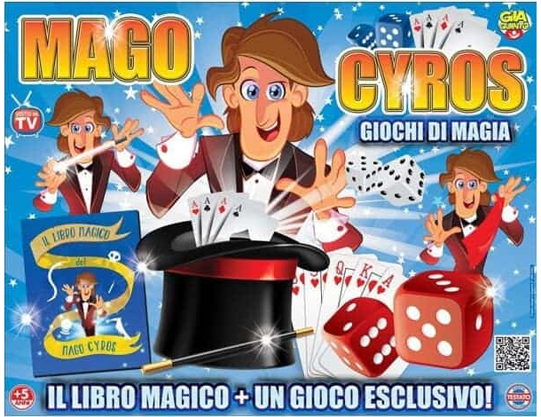 Giochi di Prestigio e Magia Scatola Mago Cyros Trucchi per Bambini Magic Tricks