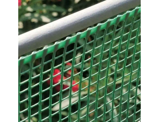 Rete Balcone per Recinzione Ringhiera 90cm x 3m Plastica Plastificata...