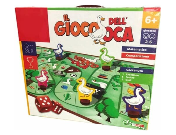 Il Gioco dell'Oca Gioco Classico da Tavolo di Società Grandi e Piccini Famiglia