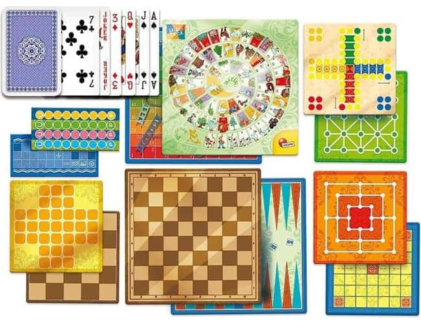 Giochi Riuniti Più di 100 Giochi da Tavolo di Società Scatola Deluxe 68791 3