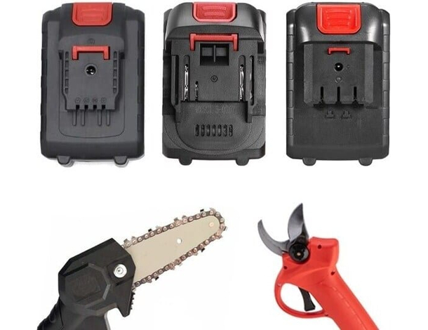 Batteria Ricambio 18V 2000 mAh Sega Elettrica Elettrosega Motosega Avvitatore...