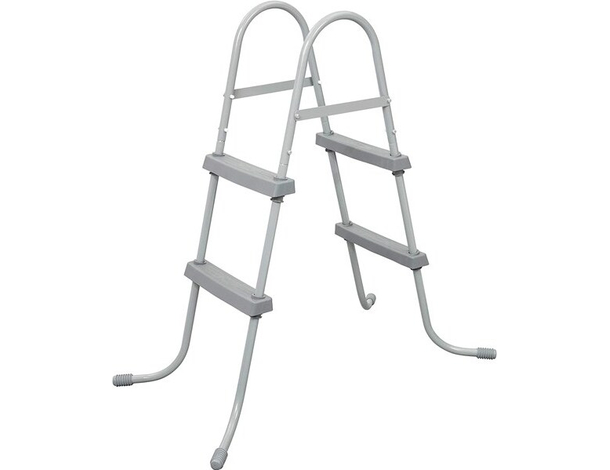 Scaletta per Piscina Fuori Terra Piscina Sicurezza 2 Gradini da 84 cm Mod.58430