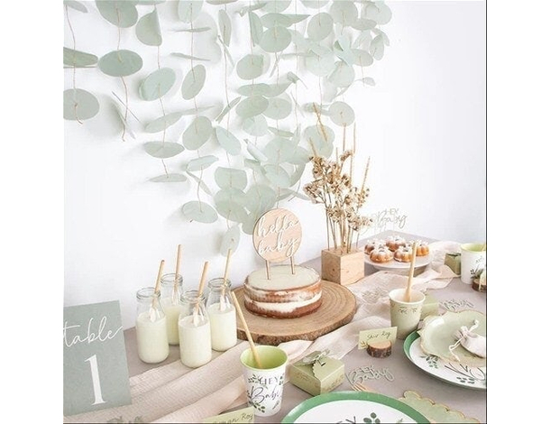 5x Base in Legno Tronco Decorazione Tavola Centrotavola Alzatina Natale (20...