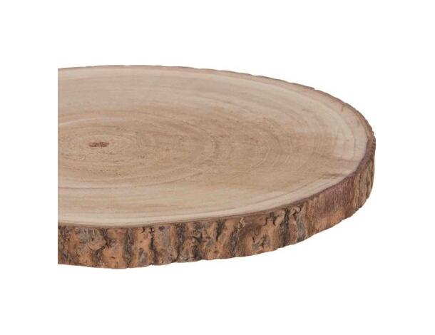 Base Legno Tronco Decorazione Tavola Centrotavola Alzatina Natale Varie...