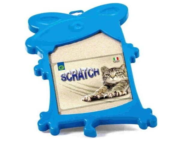 Tiragraffi in Cartone Graffiatoio Mickey Scratch per Gatti 44,5x31,5x3 cm