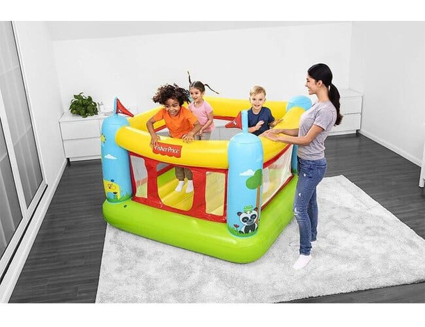Castello Gonfiabile per Bambini Bestway Gioco 175x173x135cm Esterno...