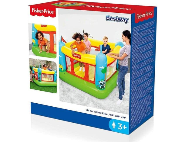 Castello Gonfiabile per Bambini Bestway Gioco 175x173x135cm Esterno...