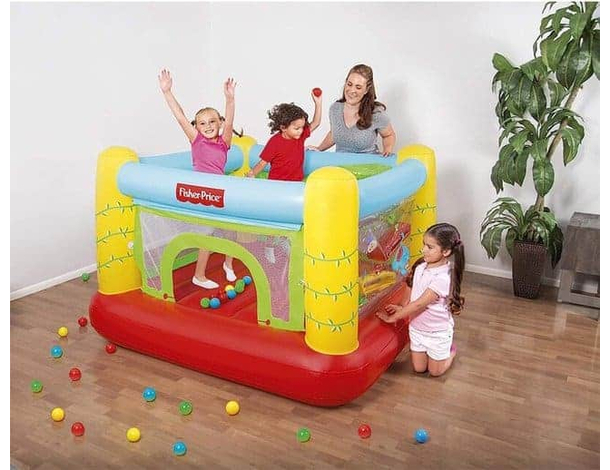 Castello Gonfiabile per Bambini 3 Anni 173x175x114 cm Palline Gioco...