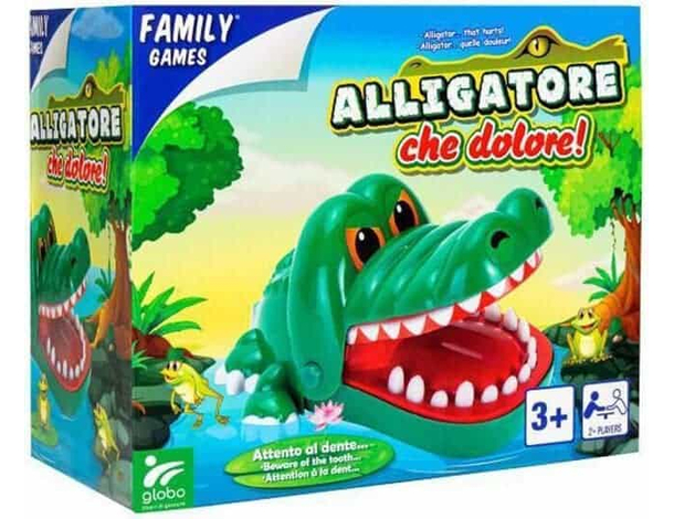 Gioco di Società Per Famiglie Gioco Coccodrillo Alligatore Scatola 3+ Anni 5