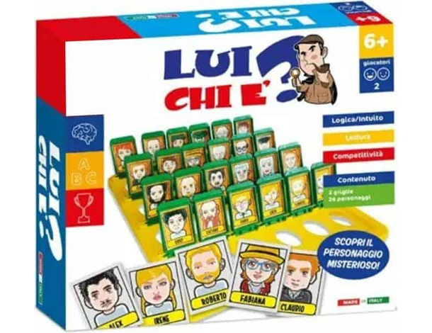 Lui Chi è? Gioco da Tavolo Identikit Inspired "Indovina chi" Giocattolo Bambini