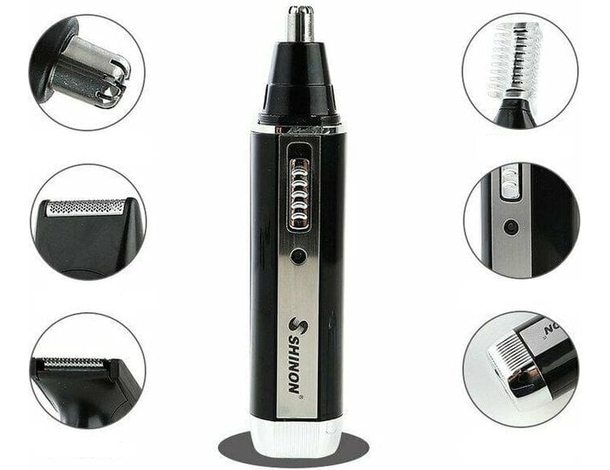 Rasoio 4 in 1 SH-2051 Taglia Peli Naso Basette Uomo Regola Barba Sopracciglia